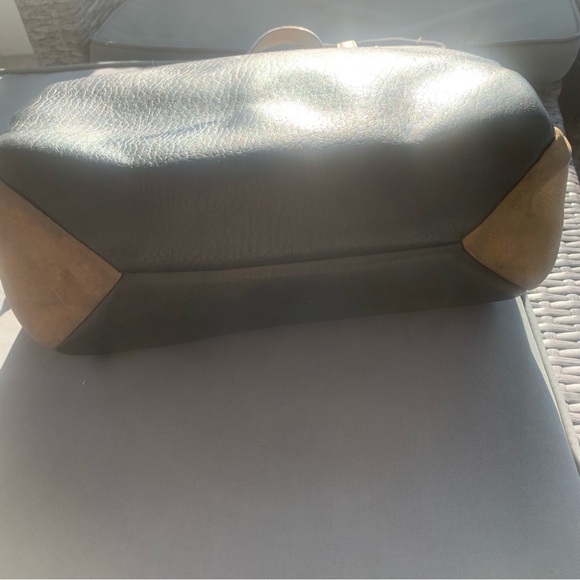 Marc Jacobs Spot On Colorblocked Large Satchel black and brown - Picture 9 of 14